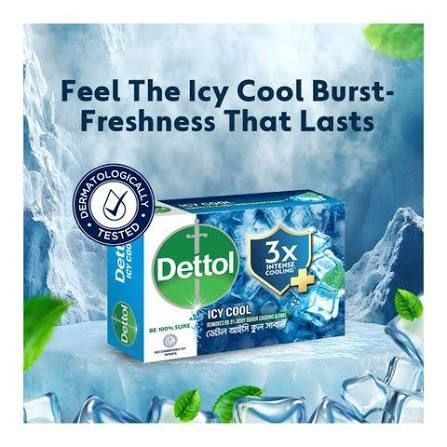 Dettol Ice Cool 70g Original