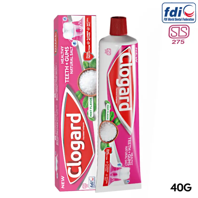 Clogard natural salt toothpaste 40g