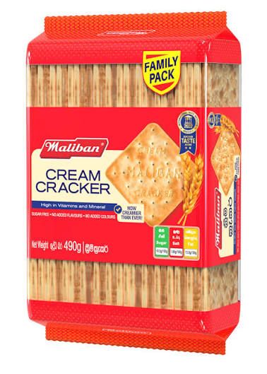Maliban Cream cracker 490g